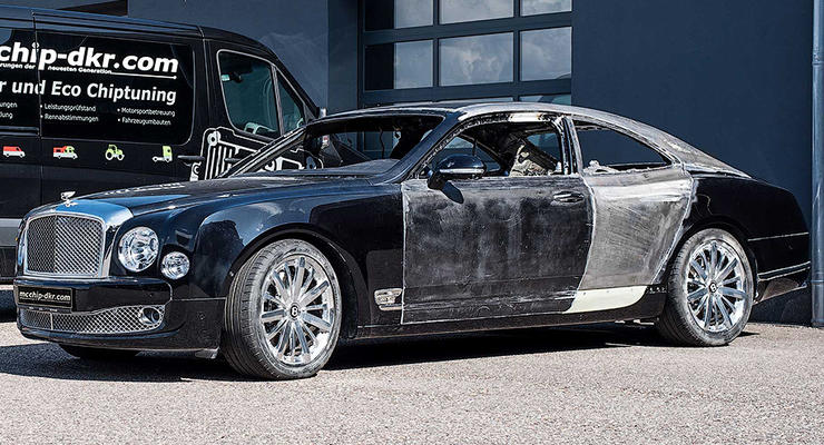 Немцы превратят лимузин Bentley Mulsanne в купе