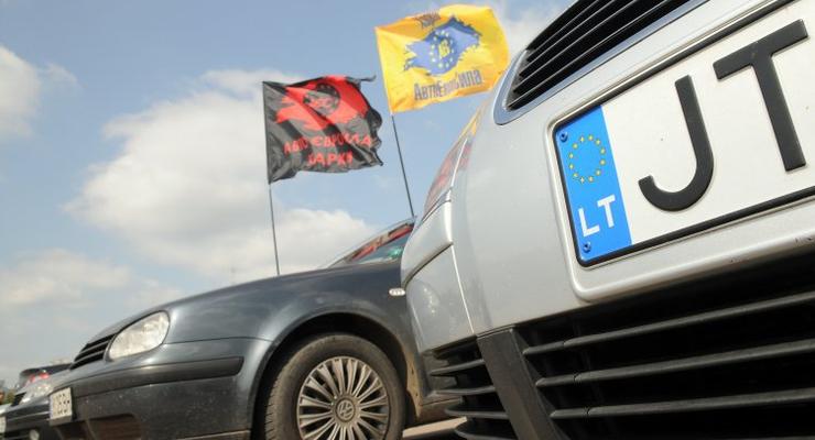 Как будет происходить легализация авто на еврономерах в Украине