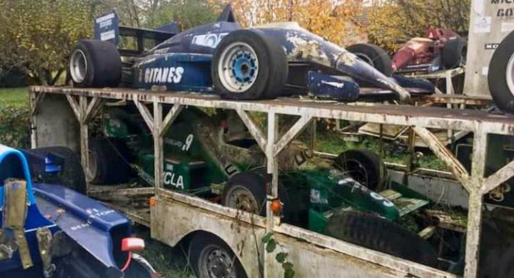 Во Франции обнаружили кладбище гоночных автомобилей