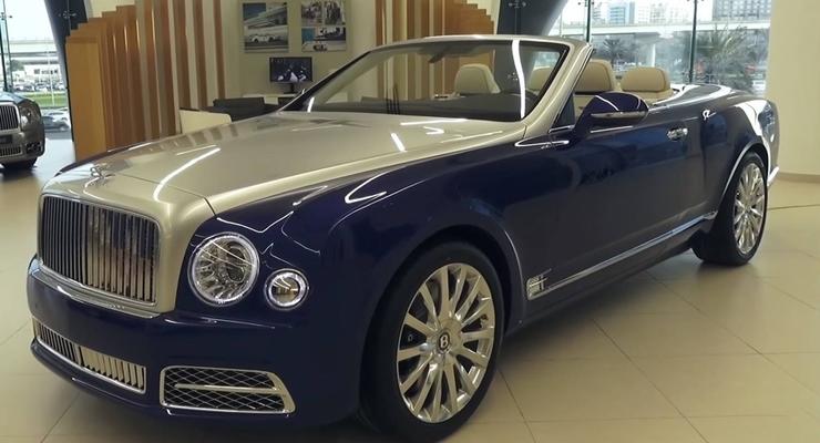 В Дубае обнаружили очень редкий кабриолет Bentley