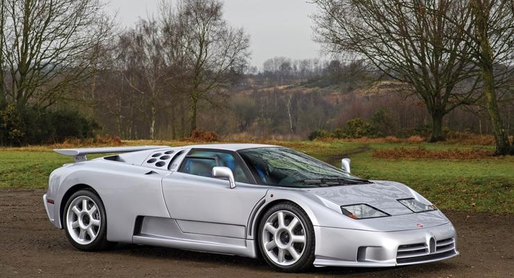 Прототип одного из самых редких суперкаров Bugatti продадут на аукционе