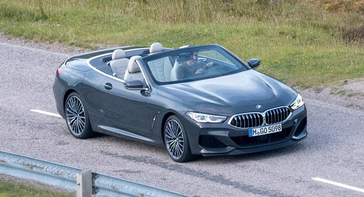 Появились фото роскошного кабриолета BMW 8-Series
