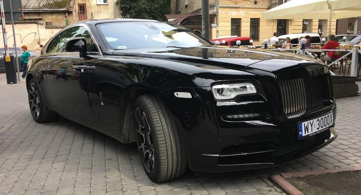 В Украине заметили редкий Rolls-Royce за 13 миллионов на еврономерах