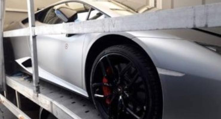Владелец "евробляхи" Lamborghini получил штраф в 1,2 миллиона гривен