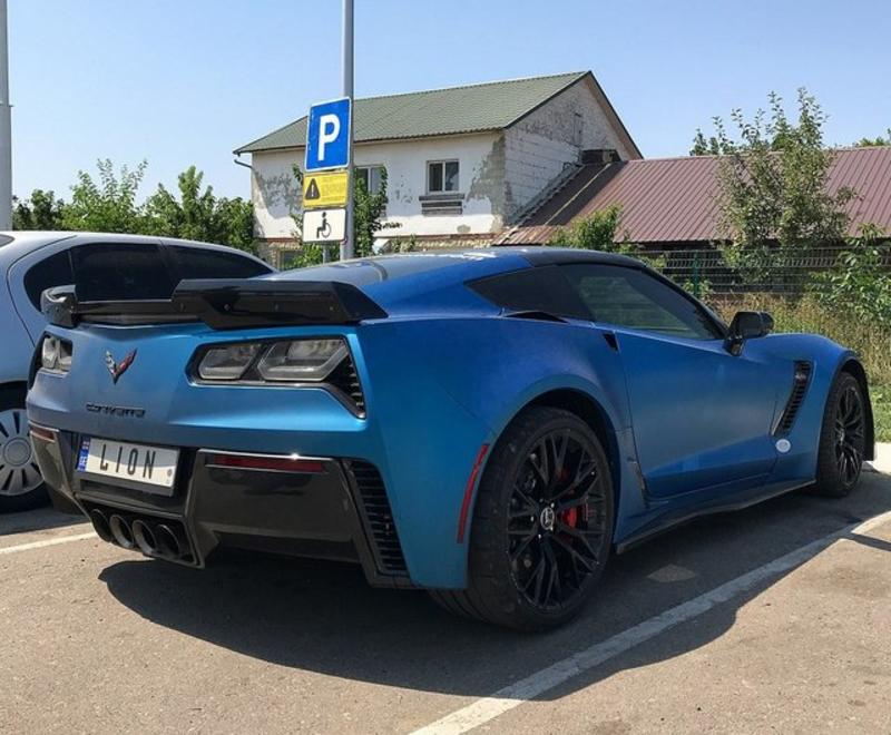В Одессе засветился сверхмощный Corvette на иностранных номерах / instagram.com/carsmirage