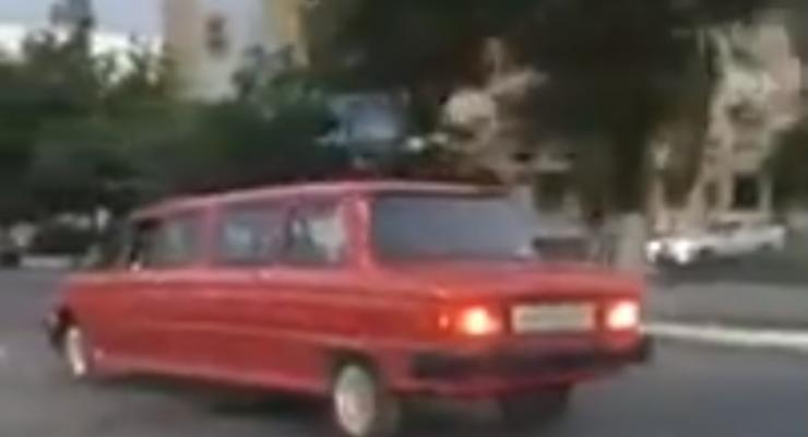 В Казахстане засветился запорожец-лимузин