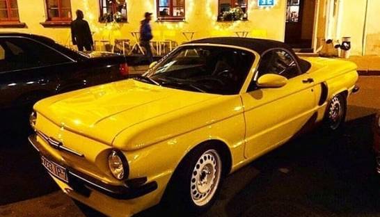 Из "Запорожца" сделали очень стильную копию Porsche Boxster 986