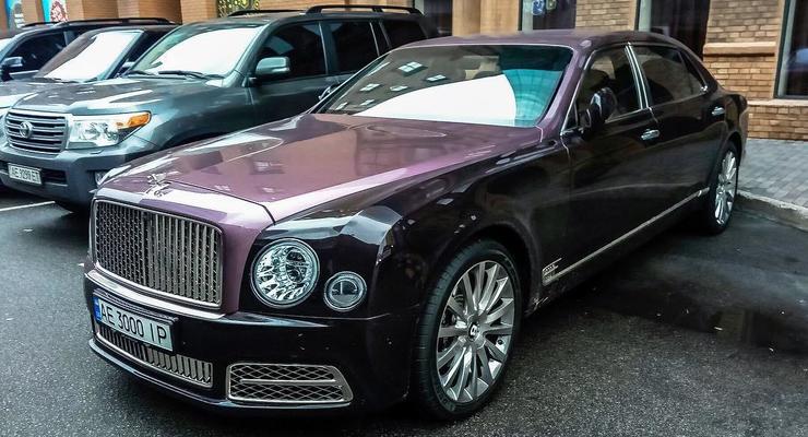 В Киеве засветились новые Bentley Mulsanne 2018 за 12 млн гривен
