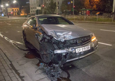 В Киеве попал в ДТП греческий дипломат