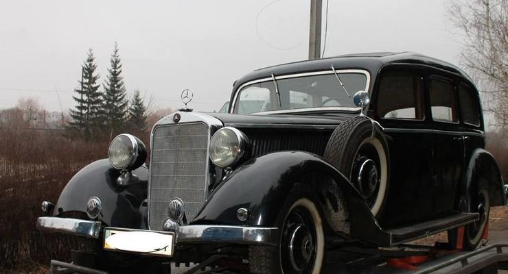 Один из 770: Редчайший Mercedes 1938 года засветился в Украине