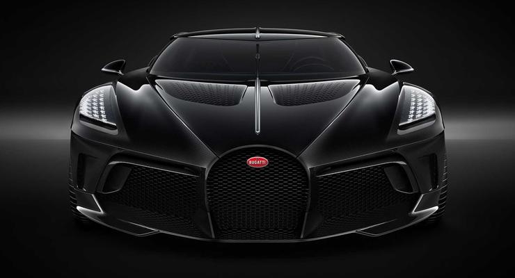 "Черный автомобиль" Bugatti: Представлен новый самый дорогой автомобиль в мире