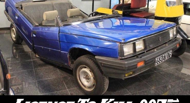 Знаменитое разрезанное такси Renault Джеймса Бонда выставили на продажу