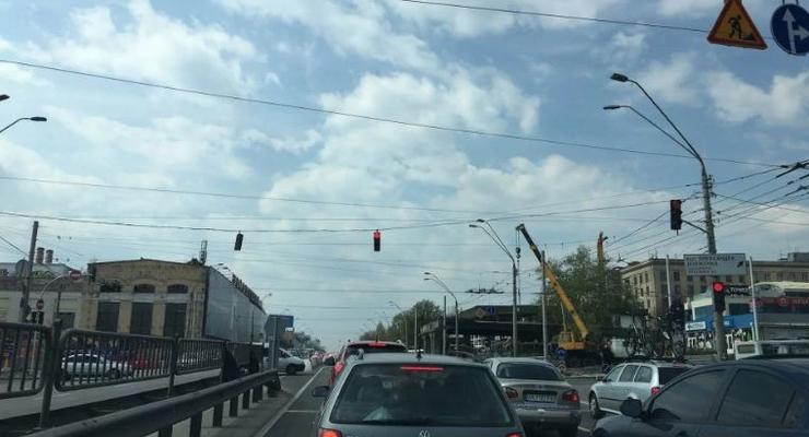 В Киеве закончили разборку Шулявского моста