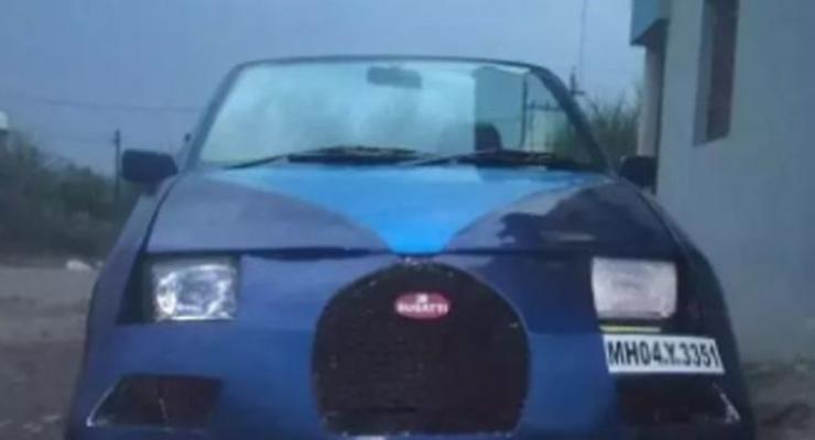 Неизвестный автомобиль замаскировали под Bugatti Veyron и продают за 6000 долларов