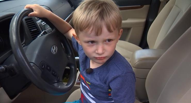 В США 4-летний ребенок угнал машину, чтобы поехать за конфетами