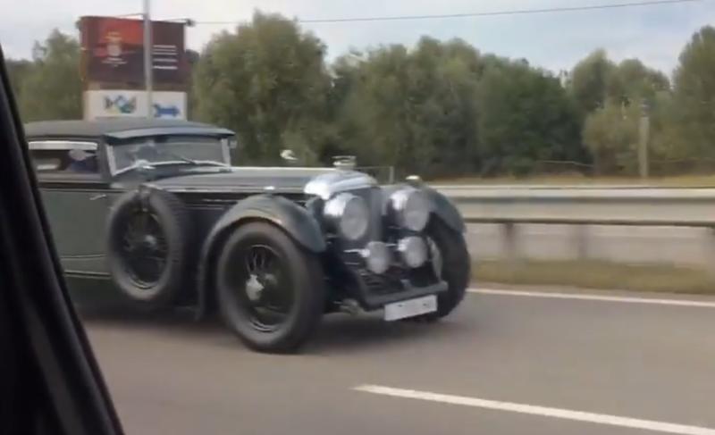 Под Киевом засветился культовый ретрокар Bentley 30-х годов / topgir.com.ua