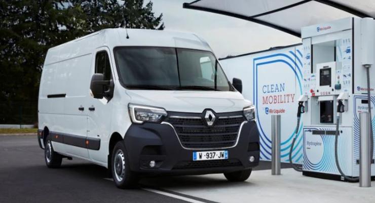 Renault начнет продавать "дальнобойный" фургон на водороде уже в 2020 году