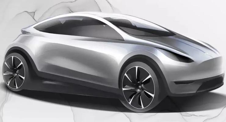 Конкурент Nissan Leaf от Илона Маска: Tesla неожиданно показала новый электрокар