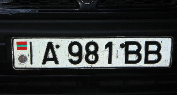 С 1 апреля Украина перестанет пускать в страну автомобили с приднестровскими номерами
