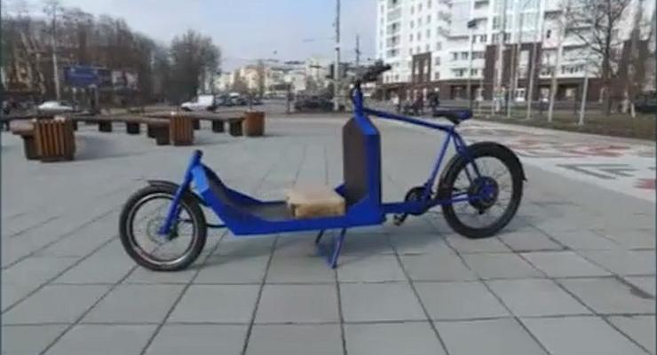 Грузовой электро-велосипед черниговских студентов заинтересовал покупателей из ЕС