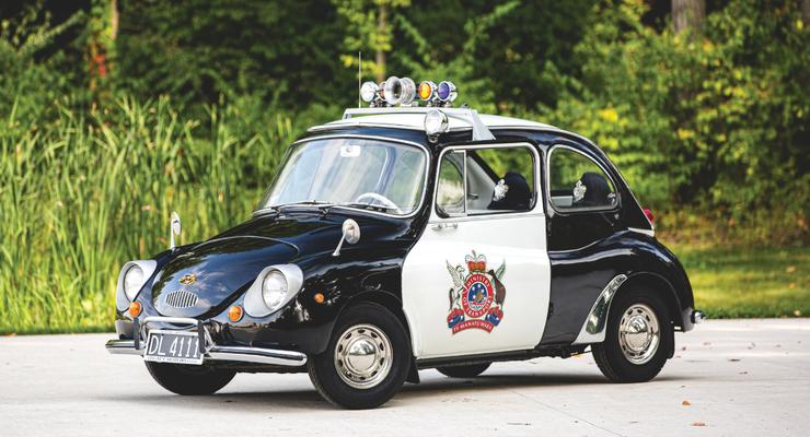 Самый живописный полицейский автомобиль будет продан на аукционе