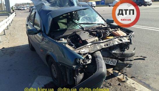 ДТП в Киеве и области: сводка за 2 апреля
