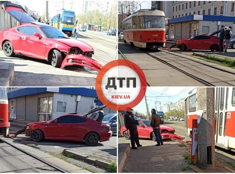 В Киеве и области опрокинулись несколько авто в ДТП 22 апреля / dtp.kiev