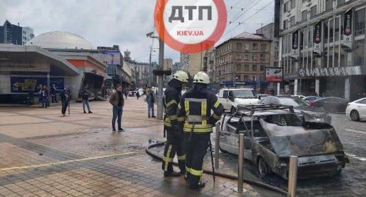 В Киеве горели машины и стреляли на улице: Сводка ДТП за 26 мая