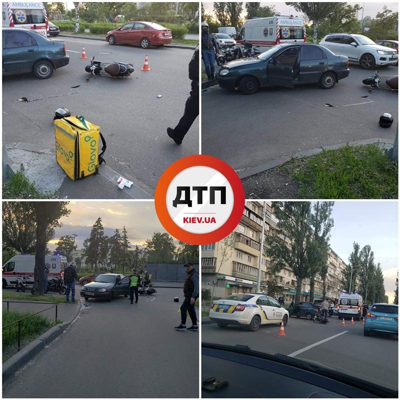 ДТП на дорогах Киевщины: Бензовоз врезался в фуру, а водитель в детскую площадку / dtp.kiev