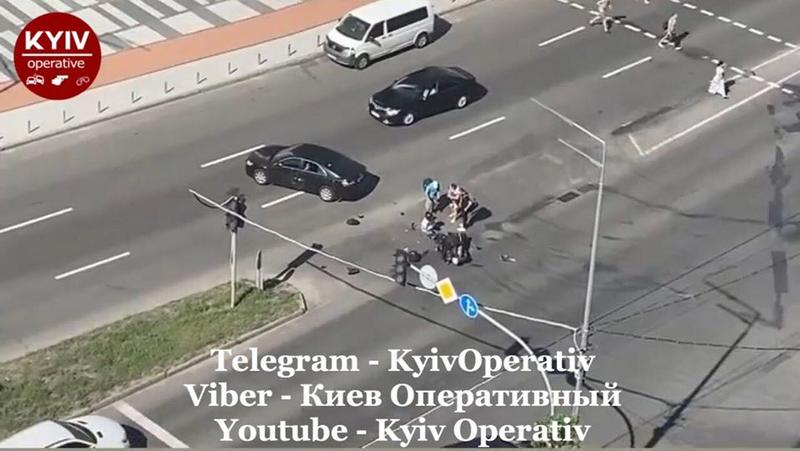 Происшествия на дорогах Киева: Сводка за 25 июня / kyivoperativ