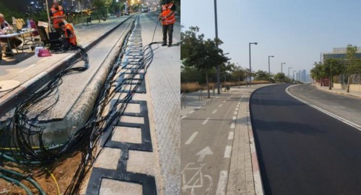 В Израиле построили дорогу, которая заряжает электромобили