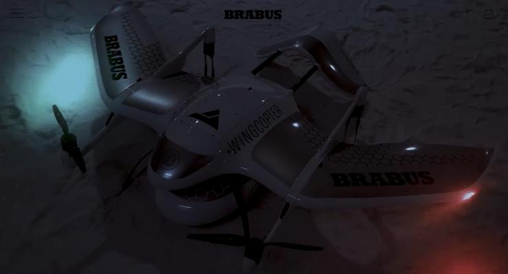Brabus выпустил специальный квадрокоптер для Гелика: сколько стоит