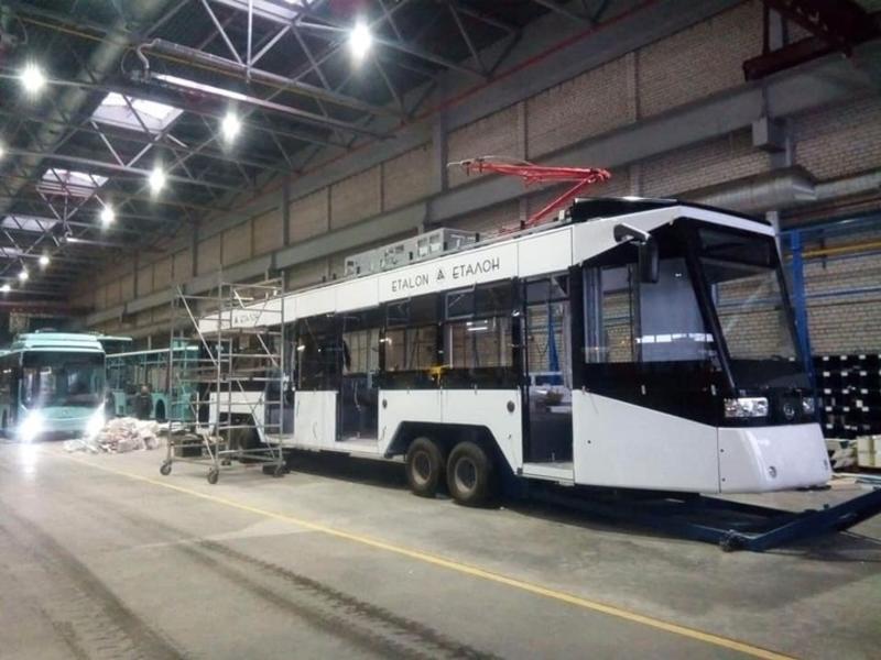 В Чернигове год собирают один трамвай: фото нового 