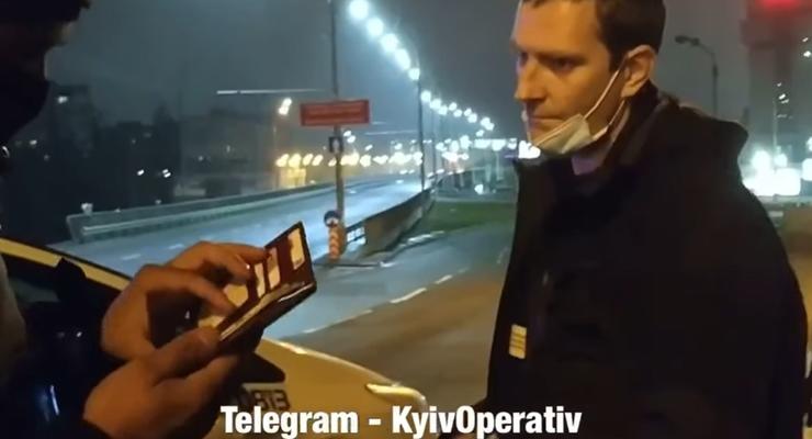 В центре Киева поймали водителя под наркотой: видео