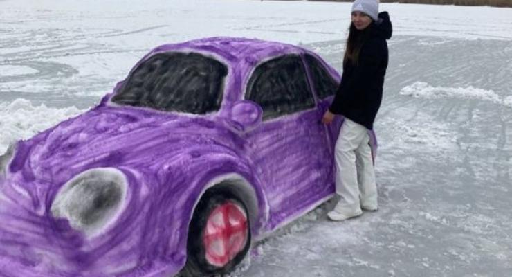 В Днепре создали уникальный снежный автомобиль: фото