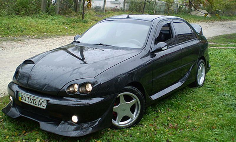 фара тюнинг для Chevrolet Lacetti, 2004 - 2011 гг. (96425286, 96458810)