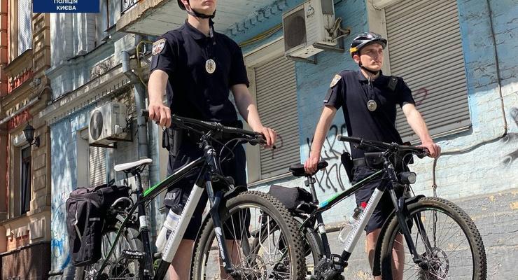 Теперь и на велосипедах: в Украине появятся новые патрули полиции
