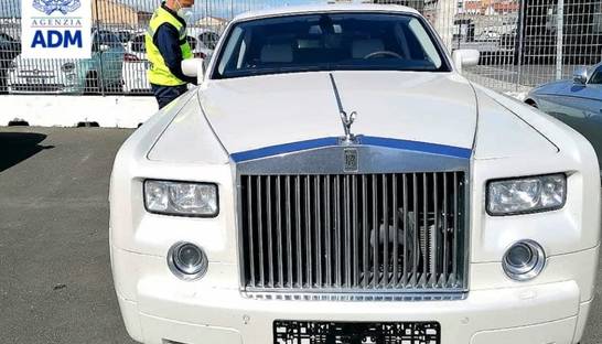 Итальянцы конфисковали Rolls-Royce из России с незаконным тюнингом