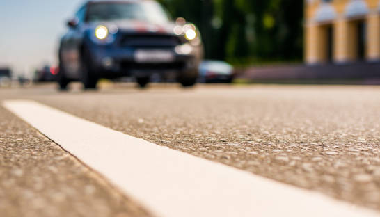 Штраф за пересечение двойной сплошной в Украине - сумма