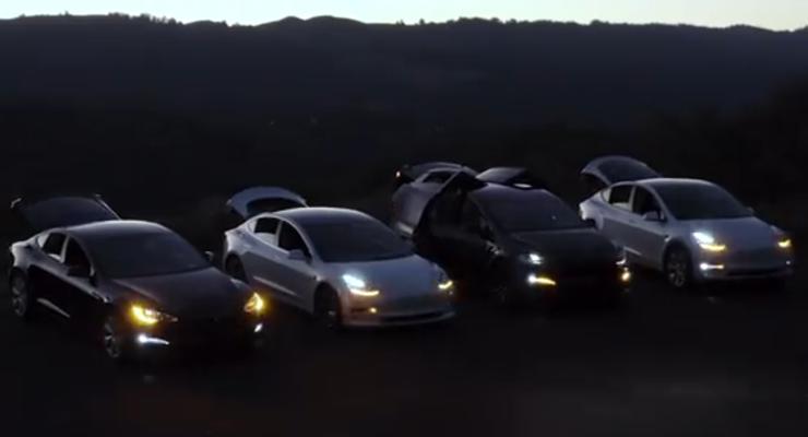 В сети показали, как Tesla исполняет украинский "Щедрик": видео