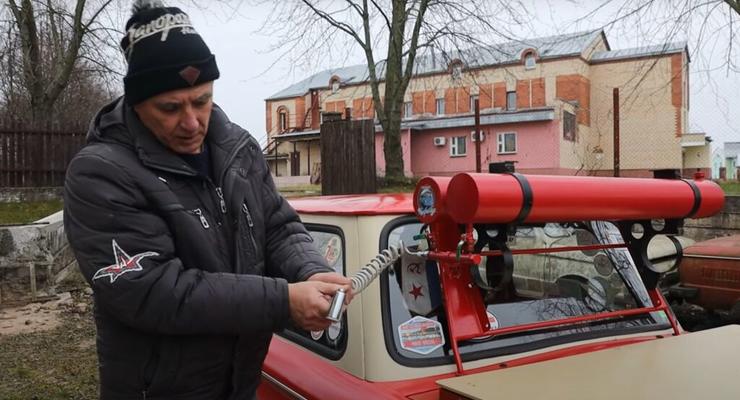 Украинец создал необычный автодом из Запорожца: видео