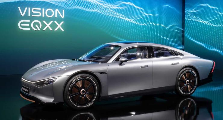 Mercedes официально показал электрокар EQXX на первых фото