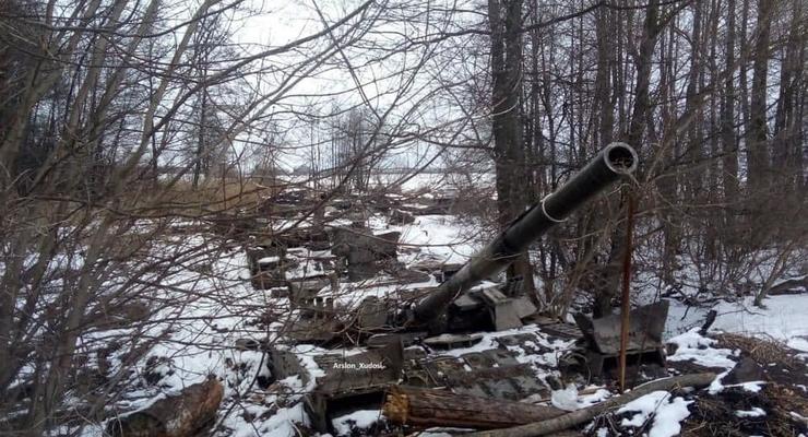 Украинский чернозем победил колонну российских танков