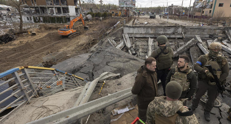В Киевской области начали восстанавливать разрушенные мосты