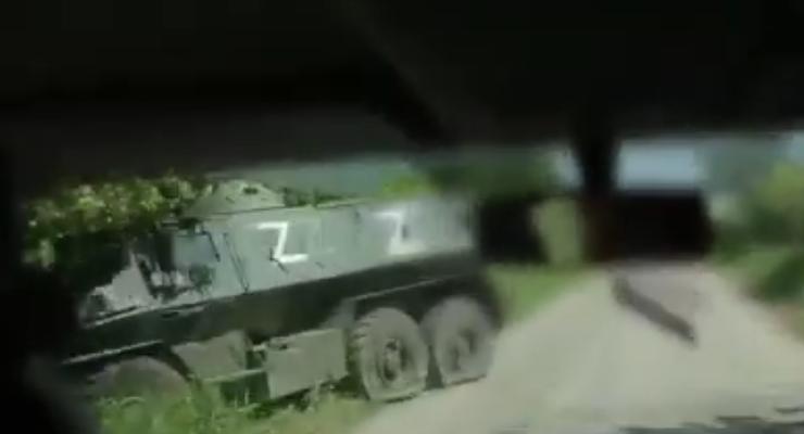 ВСУ подбили БТР элитного российского подразделения - видео