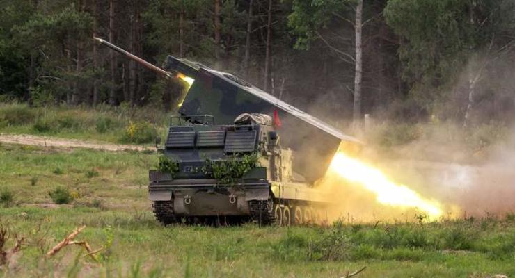 Украинские военные начали учения с немецкими РСЗО Mars II