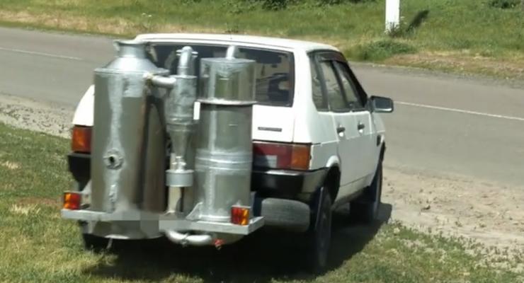 Украинец перевел автомобиль на дрова - подробности необычного тюнинга