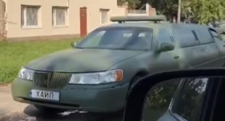Харьковчанин передал на нужды ВСУ военный лимузин: видео