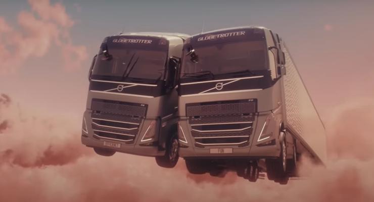 Компания Volvo сняла самую романтичную рекламу грузовиков - видео