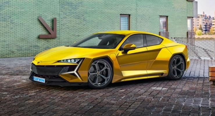 Первый электрокар от Lamborghini - как он будет выглядеть